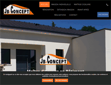 Tablet Screenshot of jb-concept.com